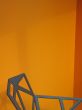 metal abstract chair