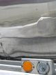 silver van close-up