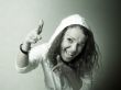 Girl in a hood