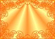Burning figured frame