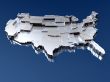 3D Map of the United States