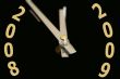 Clock Ticking New Year 2009