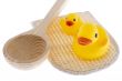 rubber duck with utensils sauna