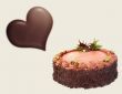 Heart and cake