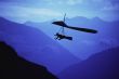 Hang glider at Dusk