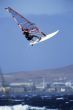 Windsurfing a Big Wave