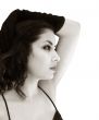 Sepia beautiful woman