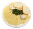 Cheese board, cheese as sliced cold meat