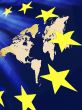 Map and European Union Flag