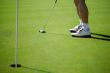 on the putting green