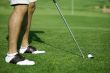 teeing off
