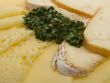 Cheese board, cheese as sliced cold meat