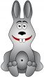 Cartoon rabbit