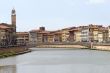 Pisa (Tuscany) - Colorful buildings on the Arno river and bridge