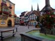 central place of Obernai town - Alsace