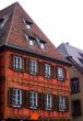 Typical half timbered house at Obernai - Alsace