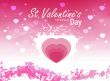 Pink St. Valentine`s background