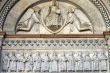 Lucca (Tuscany) - Detail of the Cathedral facade