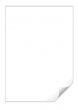 white pad page curl