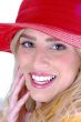 close view of smiling model