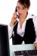 portrait of businesswoman in office