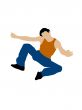 jumping dancer