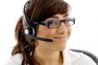 close up of smiling service provider
