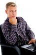 businessman sitting with laptop