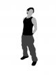 standing man
