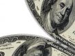 dollars connected with zipper