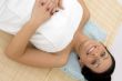 smiling woman ready to take massage