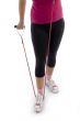 close of stretched rope