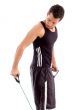 exercising man with rope