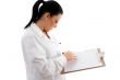 doctor giving prescription and pen