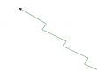 zig zag growth arrow