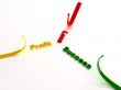 business concept with curved arrows