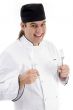 portrait of young chef smiling
