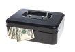 Money in cash box