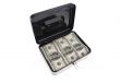 Money in cash box