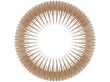 brown circle