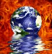 Global warming concept