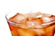 ice filled soft drink