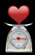 Heart and scale