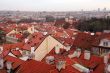 Prague - a city of red roofs.