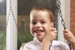 Adorable Young Boy Smiles