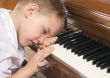 Young Boy Playing the Piano
