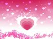 Pink St. Valentine`s background