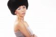 Woman Wearing Fur Hat