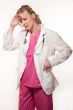 Lady doctor with headache