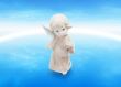 Angel above the world